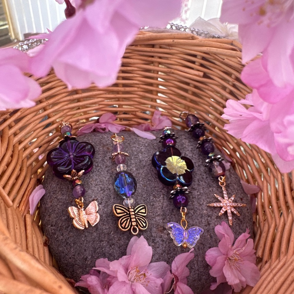 Butterfly and Star Charm Bracelet